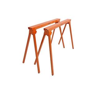  36 in. Folding Metal Sawhorse (Pair)-PM-3300T - The Home Depot