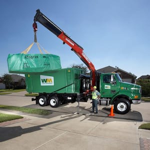 What is the typical cost for picking up a dumpster bag?