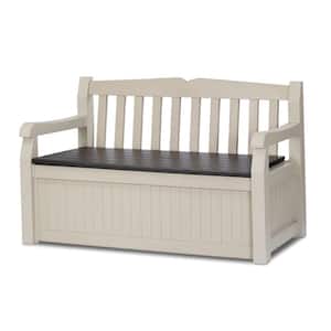Keter 70 Gallon Bench Deck Box-212745 at The Home Depot