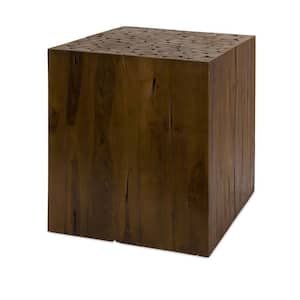 Filament Design Lenor Brown Side Table-51376 - The Home Depot