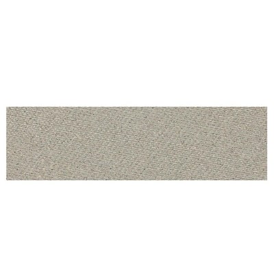 Daltile Colorbody Porcelain Identity Cashmere Gray Fabric 4 in. x 12 in. Floor Bullnose MY25S44C91P1