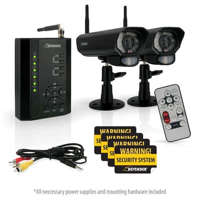 Wireless home security camera system