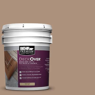 BEHR Premium DeckOver 5-gal. #SC-160 Rose Beige Wood and Concrete Paint S0112105