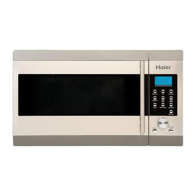 Haier 1.2 cu. ft. Countertop Microwave Oven in Stainless Steel HMC1285SESS