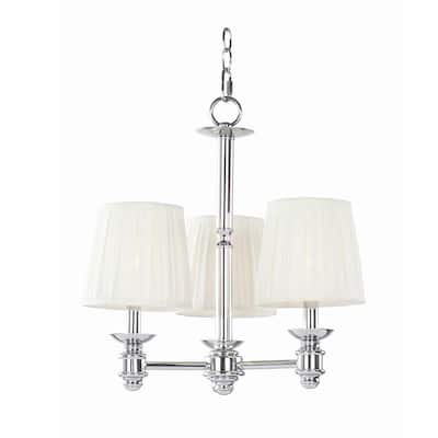 UPC 773546217378 product image for Hampton Bay Chandeliers Nadia Collection 3-Light Chrome Chandelier 21348-013 | upcitemdb.com