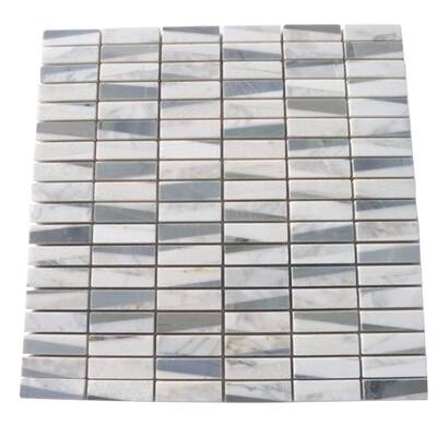 Splashback Glass Tile Great Constantin 12 in. x 12 in. Marble Floor and Wall Tile GREAT CONSTANTIN MARBLE TILE