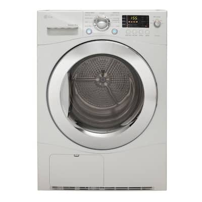 LG Electronics 4.2 cu. ft. Electric Dryer in White DLEC855W