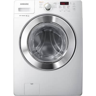 Samsung 3.6 cu. ft. High Efficiency Front Load Washer with Steam In White, ENERGY STAR WF365BTBGWR