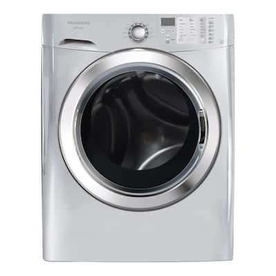 Frigidaire Affinity 3.9 cu.ft. High-Efficiency Front Load Washer with Steam in Classic Silver, ENERGY STAR FAFS4174NA
