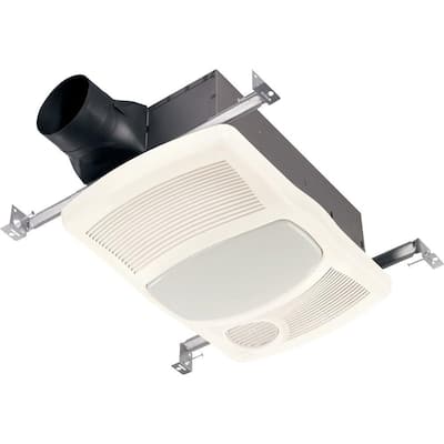 NUTONE 110 CFM HEATER AND LIGHT BATHROOM FAN | LAMPSPLUS.COM