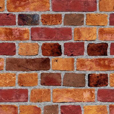 red brick wallpaper. Red Brick Wallpaper Sample