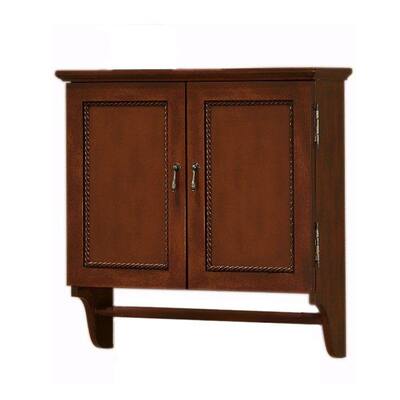 Home Decorators Collection Chelsea 24 in. W Wall Cabinet Standard in Antique Cherry