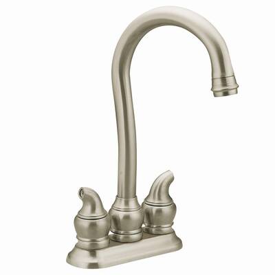 MOEN Kitchen Sinks. 2-Handle Bar Faucet in Chrome