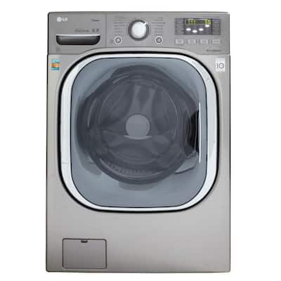 LG Electronics 4.3 DOE cu. ft. High-Efficiency Front Load Washer with TurboWash in Grapite Steel, ENERGY STAR WM4070HVA
