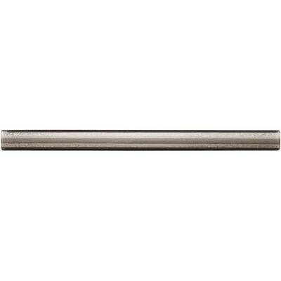 Weybridge 1/2 in. x 6 in. Cast Metal Pencil Liner Brushed Nickel Tile (18 pieces / case) TILE468024001HD