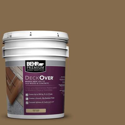 BEHR Premium DeckOver 5-gal. #SC-147 Castle Gray Wood and Concrete Paint S0111205