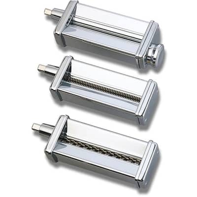 Kitchenaid Mixer Pasta Attachment on Kitchenaid Pasta Sheet Roller And Cutter Attachments For Stand Mixers