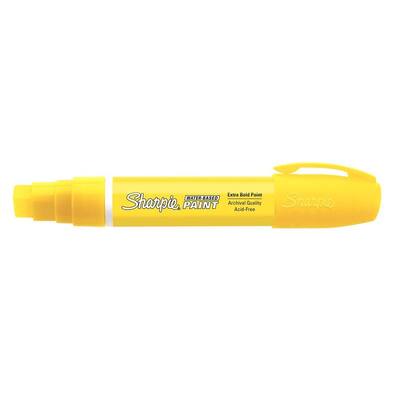 UPC 071641372214 product image for Sharpie Paints Yellow Extra Bold Point Water-Based Poster Paint Marker Yellows / | upcitemdb.com