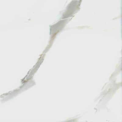 M.S. International Inc. Calacatta Gold 12 in. x 12 in. Polished Marble Floor and Wall Tile (10 sq. ft. /case) TCALAGOLD1212