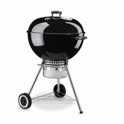 Weber 22.5 Black One-Touch Gold Charcoal Grill