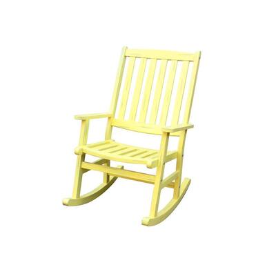 Home Styles Furniture 5660-583 Bali Hai Lemonade Finish Outdoor Rocking Chair