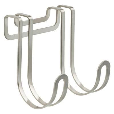 Liberty Over-the-Cabinet Double Decorative Hook in Satin Nickel 141779