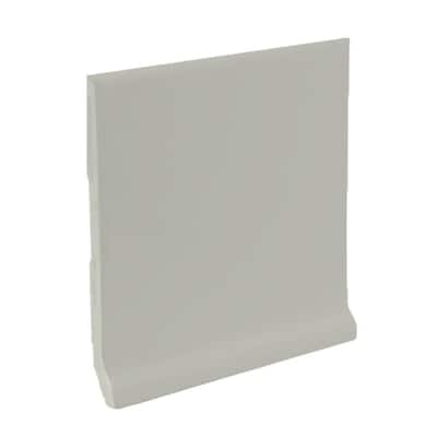 U.S. Ceramic Tile Matte Taupe 6 in. x 6 in. Ceramic Stackable /Finished Cove Base Wall Tile U289-AT3610