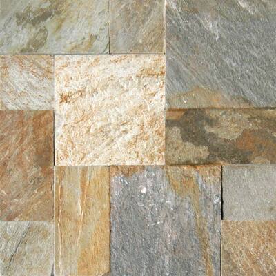 M.S. International Inc. Horizon Quartzite Pattern Natural Gauged Floor and Wall Tile (16 sq. ft./case) SGLDQTZ-ASH-3-G