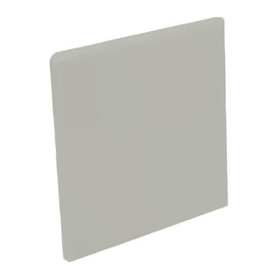 U.S. Ceramic Tile Color Collection Matte Taupe 4-1/4 in. x 4-1/4 in. Ceramic Surface Bullnose Corner Wall Tile U289-SN4449
