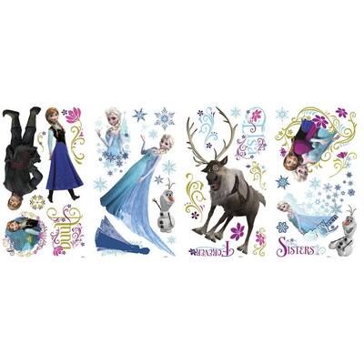RoomMates5 in. x 19 in. Frozen Peel and Stick Wall Decals