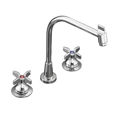 KOHLER Kitchen Faucets. Triton 2-Handle Pull-Down Sprayer Kitchen Faucet in Polished Chrome