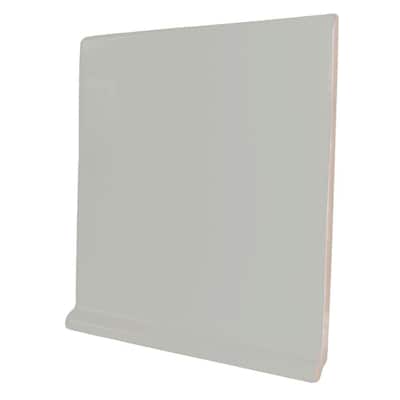 U.S. Ceramic Tile Color Collection Matte Taupe 6 in. x 6 in. Ceramic Stackable Right Cove Base Corner Wall Tile U289-ATCR3610