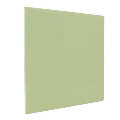 U.S. Ceramic Tile Matte Spring Green 6 in. x 6 in. Ceramic Surface Bullnose Corner Wall Tile U211-SN4669