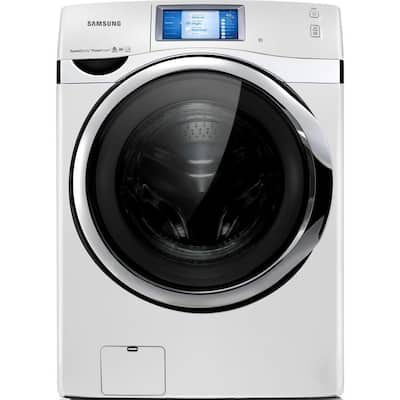 Samsung 4.5 cu. ft. High Efficiency Front Load Washer with Steam in White, ENERGY STAR WF457ARGSWR