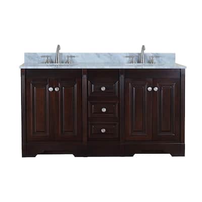 Austen 61-inch Double-sink Vanity Set