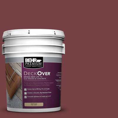 BEHR Premium DeckOver 5-gal. #PFC-04 Tile Red Wood and Concrete Paint S0107105