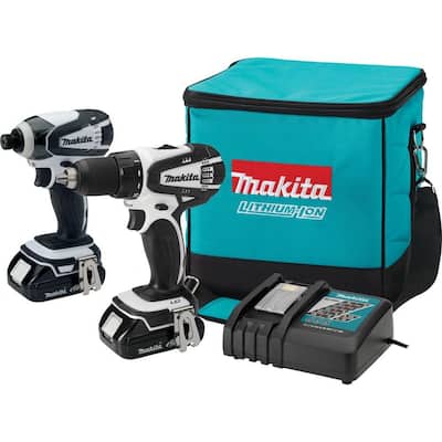 Makita 18-Volt Lithium-Ion Compact Combo Kit (2-Tool) LCT200W