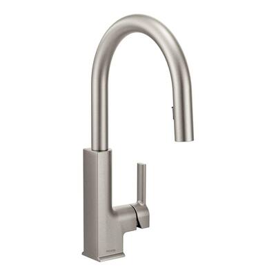 MOEN Kitchen Faucets. STO Single-Handle Pull-Down Sprayer Kitchen Faucet Featuring Reflex in Spot Resist Stainless