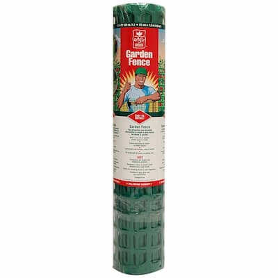 2 ft. Plastic Green Garden Fence-BX5170026V - The Home Depot