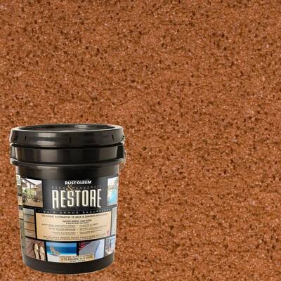 Restore 4-Gal. Redwood Deck and Concrete Resurfacer 46545