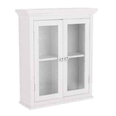 Elite Home Fashions Madison Avenue Wall Cabinet With 2 Doors
