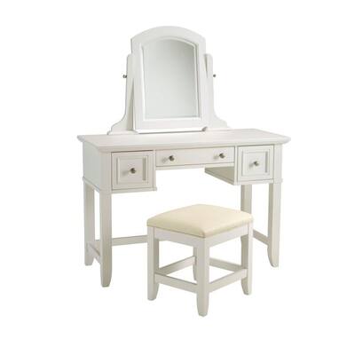 Naples Vanity Table and Bench