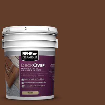 BEHR Premium DeckOver 5-gal. #SC-135 Sable Wood and Concrete Paint S0110405