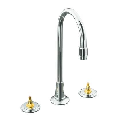 KOHLER Kitchen Faucets. Taboret 2-Handle Bar Kitchen Faucet in Polished Chrome Less Handles