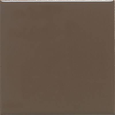 Daltile 4-1/4 in. x 4-1/4 in. Matte Artisan Brown Group 2 Colors Ceramic Floor and Wall Tile 0744441P1