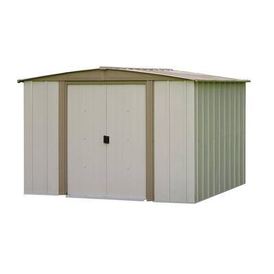 Arrow Bedford 8 ft. x 8 ft. Steel Storage Shed-BD88 - The Home Depot