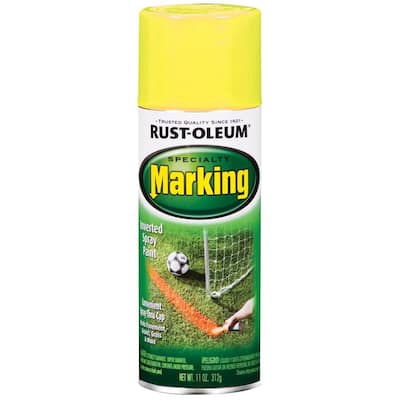 Rust Oleum Specialty 11 oz. Bright Yellow Marking Spray Paint (6