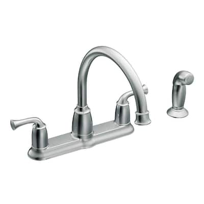 MOEN Kitchen Faucets. Banbury 2-Handle Kitchen Faucet in Chrome