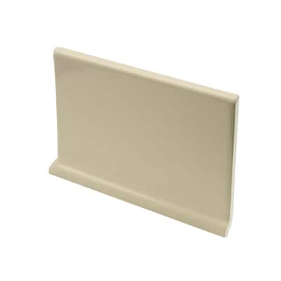 U.S. Ceramic Tile Color Collection Matt Fawn 4 in. x 6 in. Ceramic Cove Base Wall Tile U285-AT3410