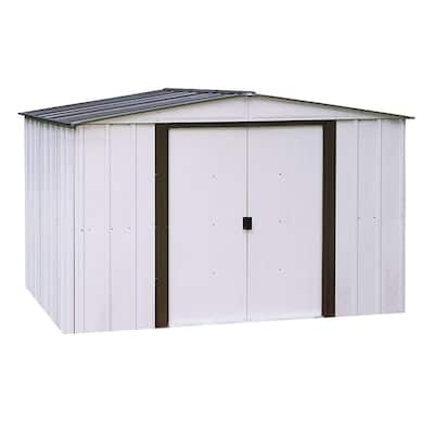 Arrow Newport 10 ft. x 12 ft. Metal Shed-NP101267 - The Home Depot
